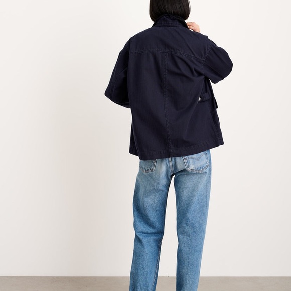 Alex Mill Navy Mel Field Jacket-Like New - Picture 3 of 8